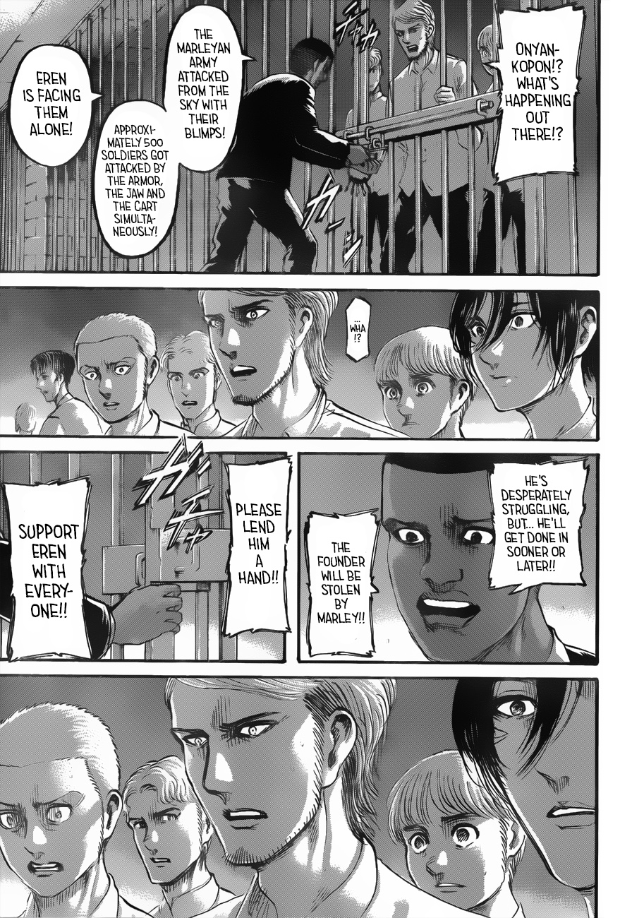 Attack on Titan manga, chapter 118, page 10 of 46