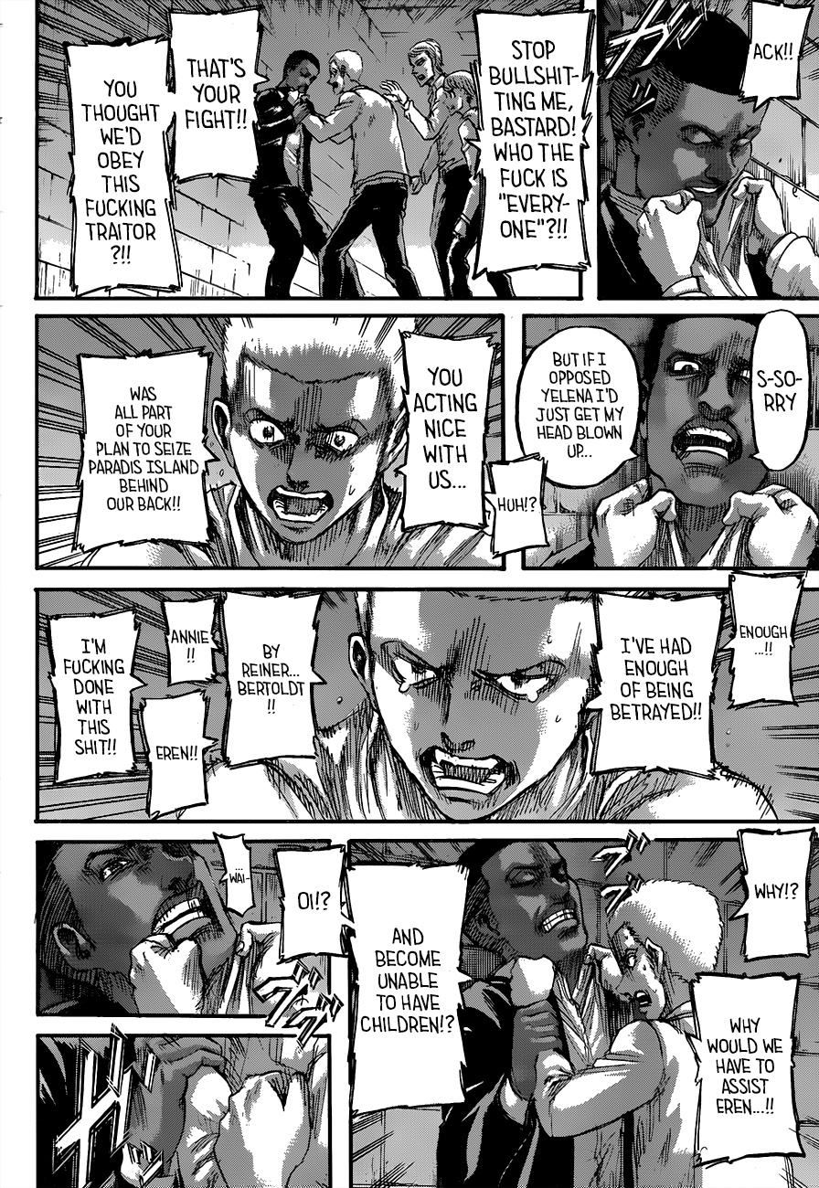 Attack on Titan manga, chapter 118, page 11 of 46