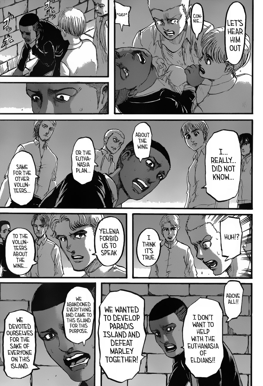 Attack on Titan manga, chapter 118, page 12 of 46