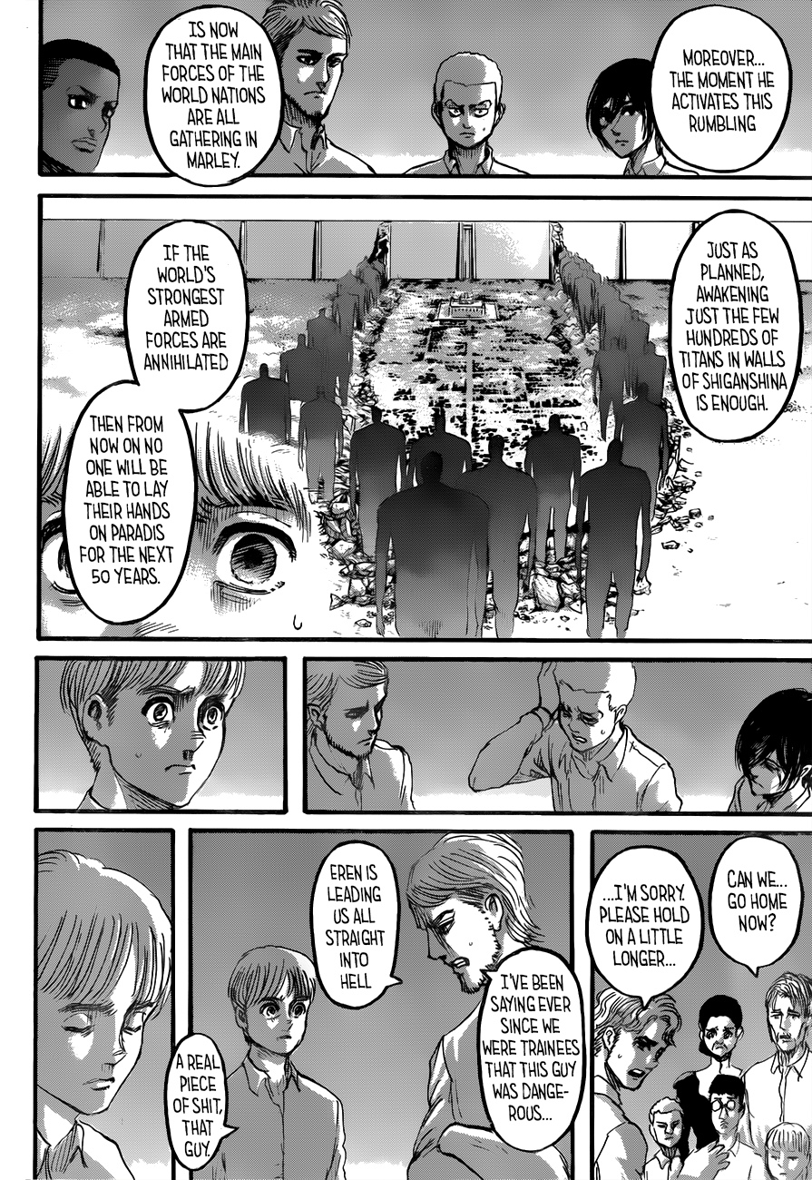 Attack on Titan manga, chapter 118, page 17 of 46