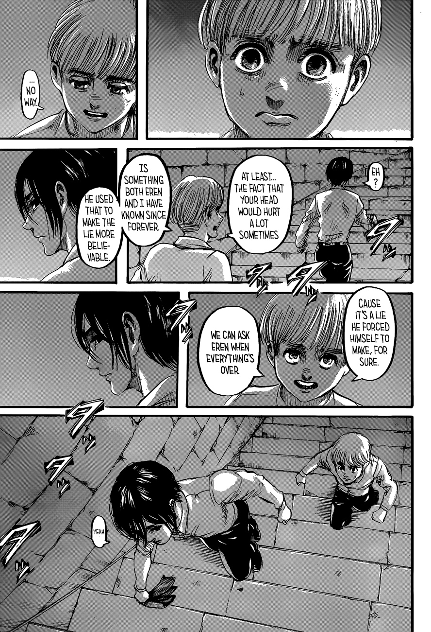 Attack on Titan manga, chapter 118, page 20 of 46