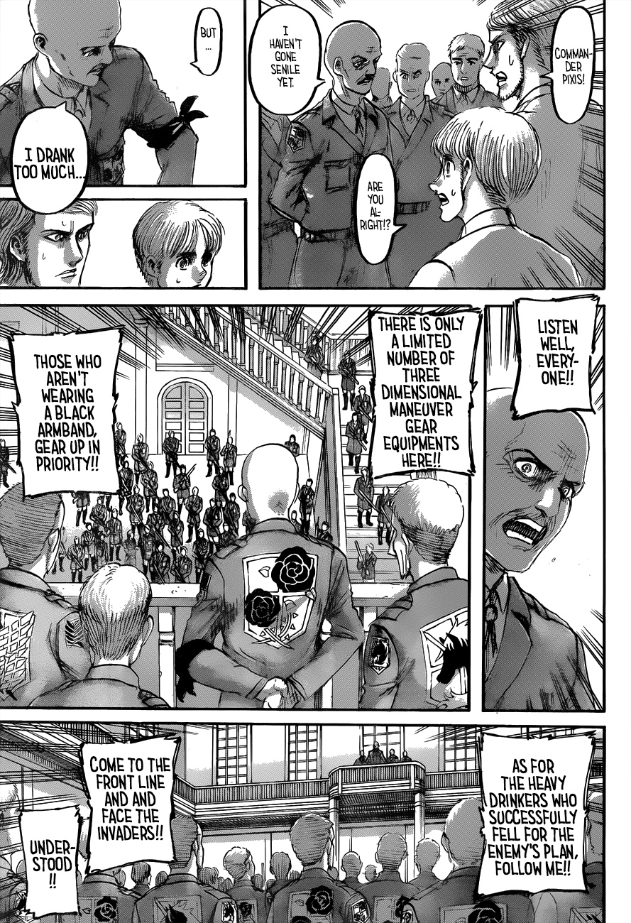 Attack on Titan manga, chapter 118, page 22 of 46