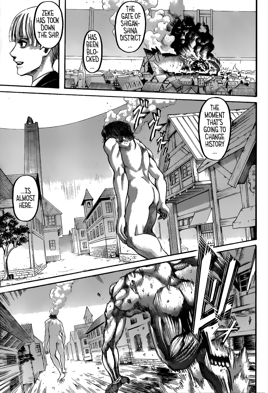 Attack on Titan manga, chapter 118, page 26 of 46