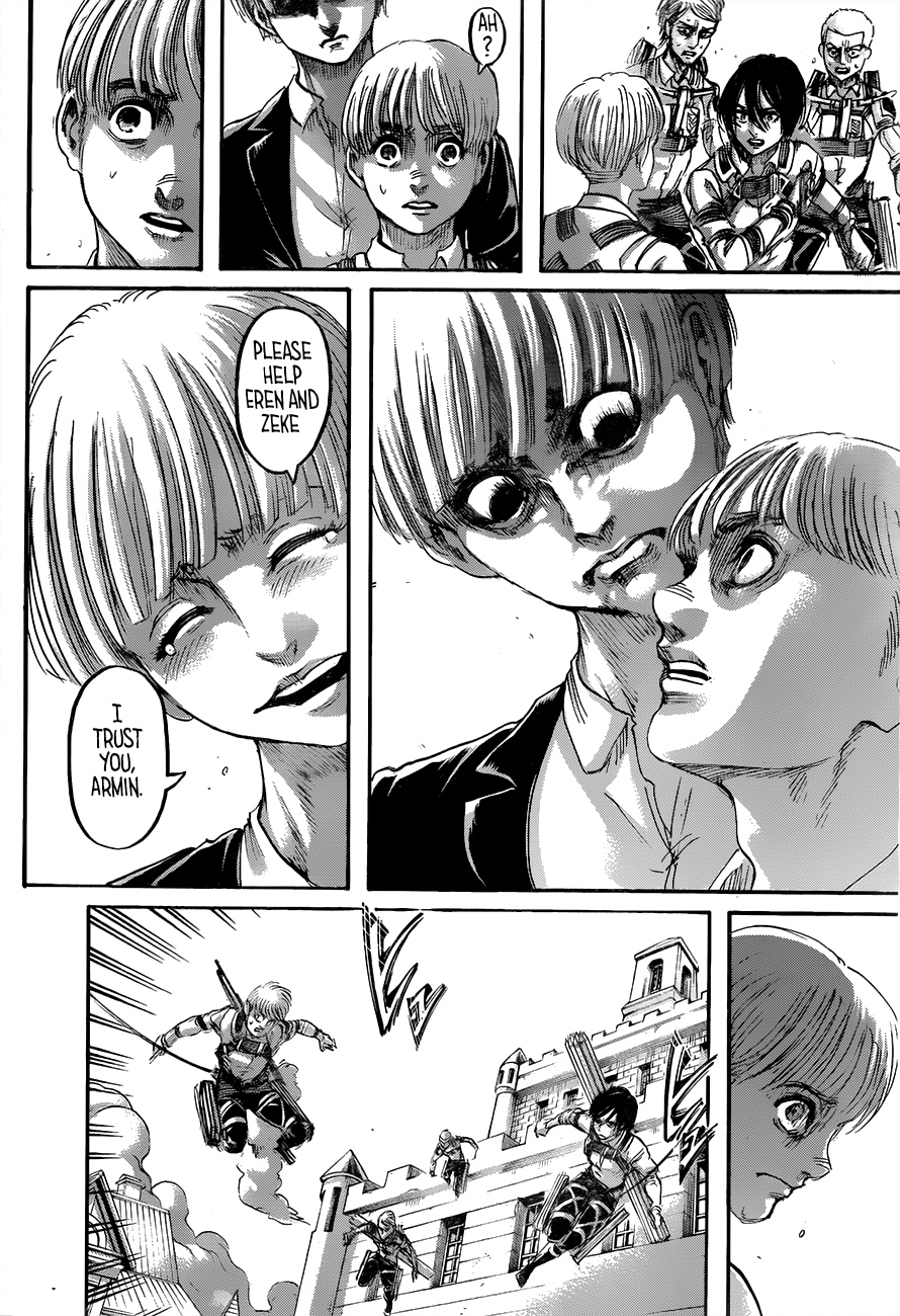 Attack on Titan manga, chapter 118, page 29 of 46