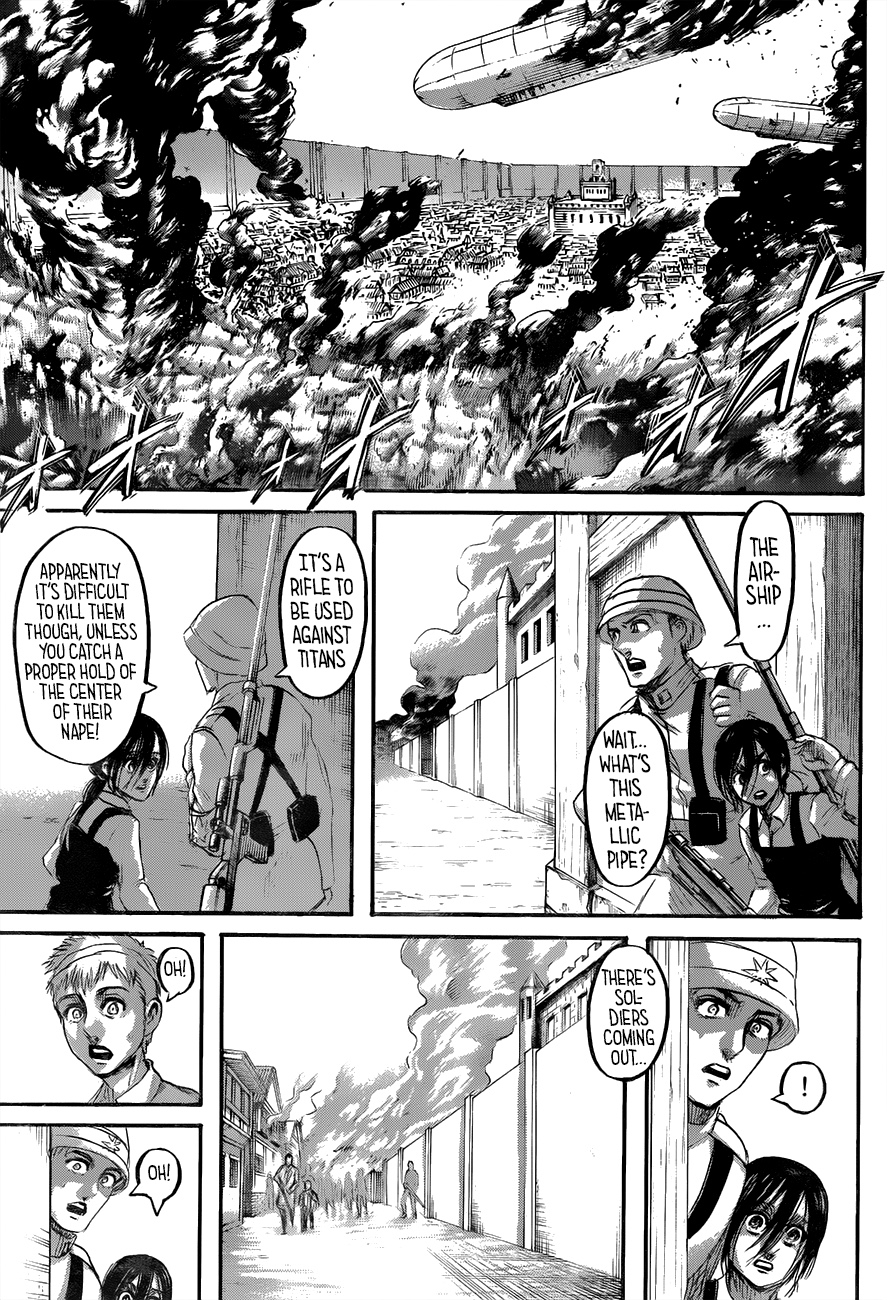Attack on Titan manga, chapter 118, page 30 of 46