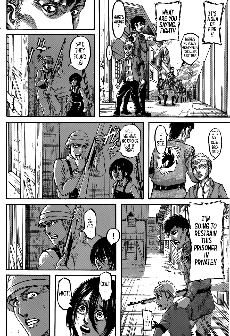 Attack on Titan manga, chapter 118, page 31 of 46