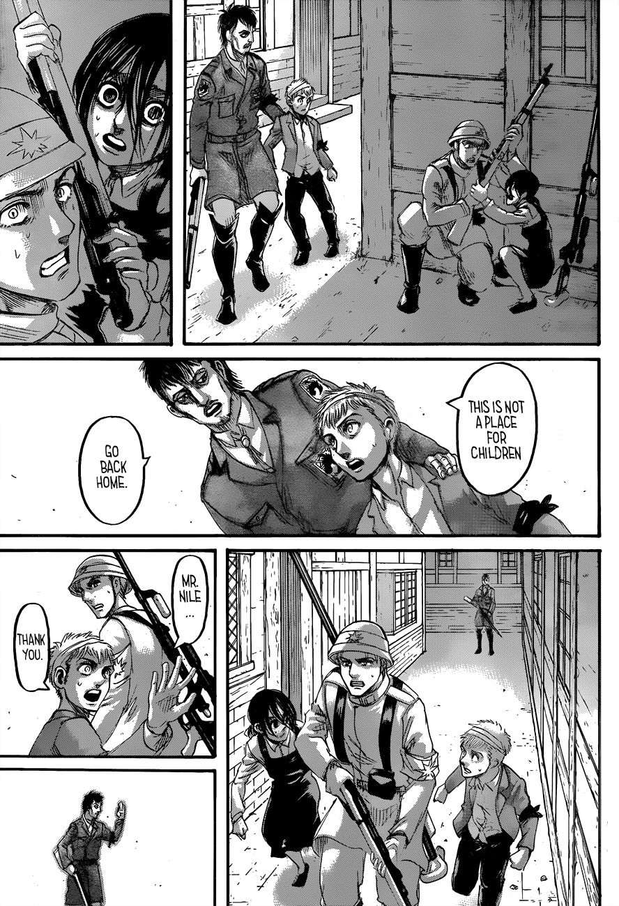 Attack on Titan manga, chapter 118, page 32 of 46