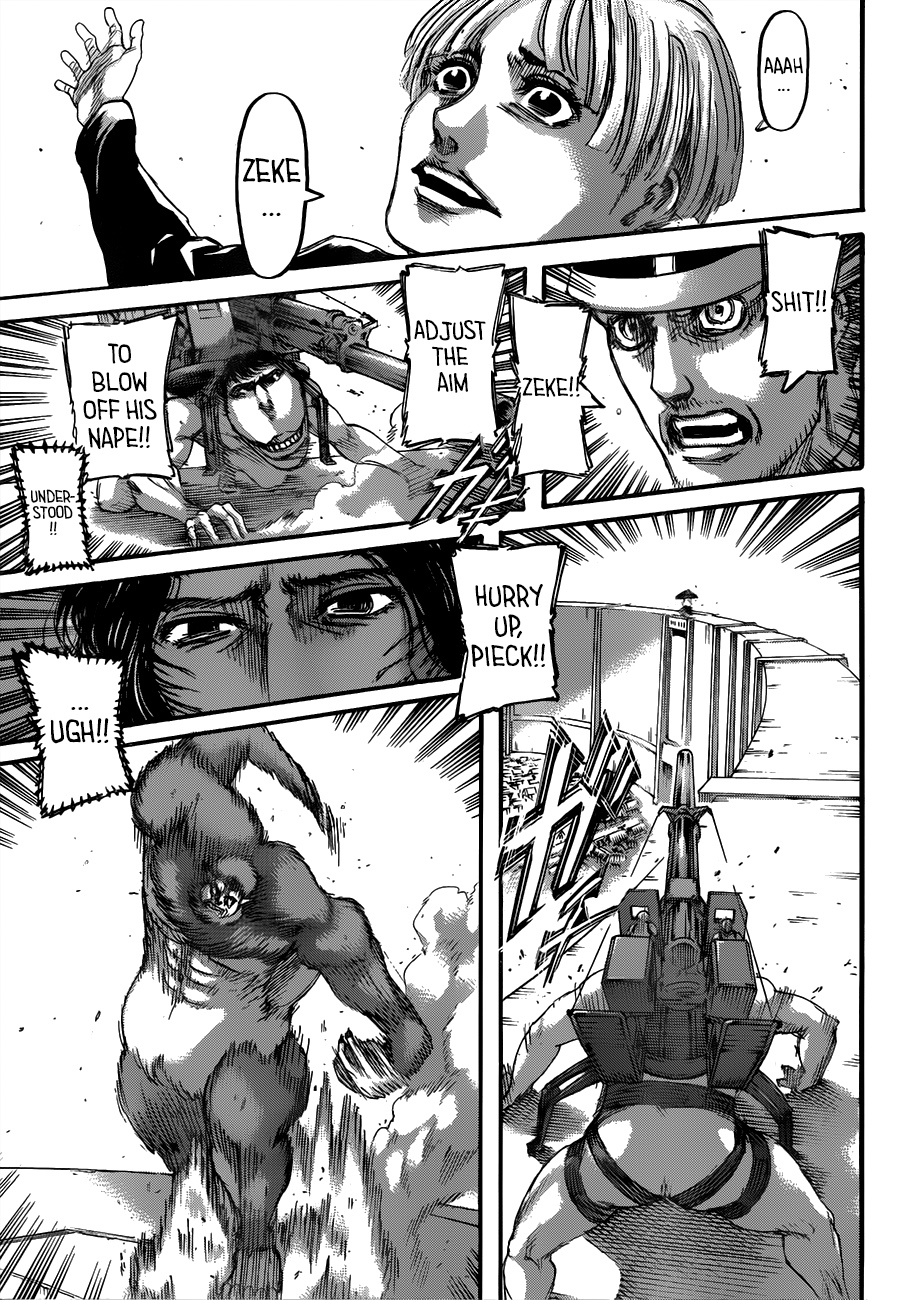 Attack on Titan manga, chapter 118, page 4 of 46