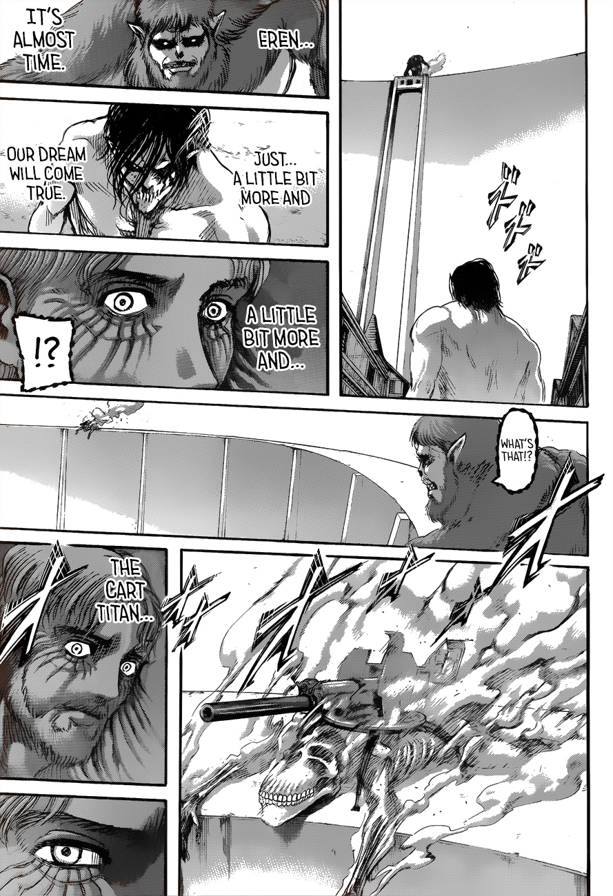 Attack on Titan manga, chapter 118, page 40 of 46