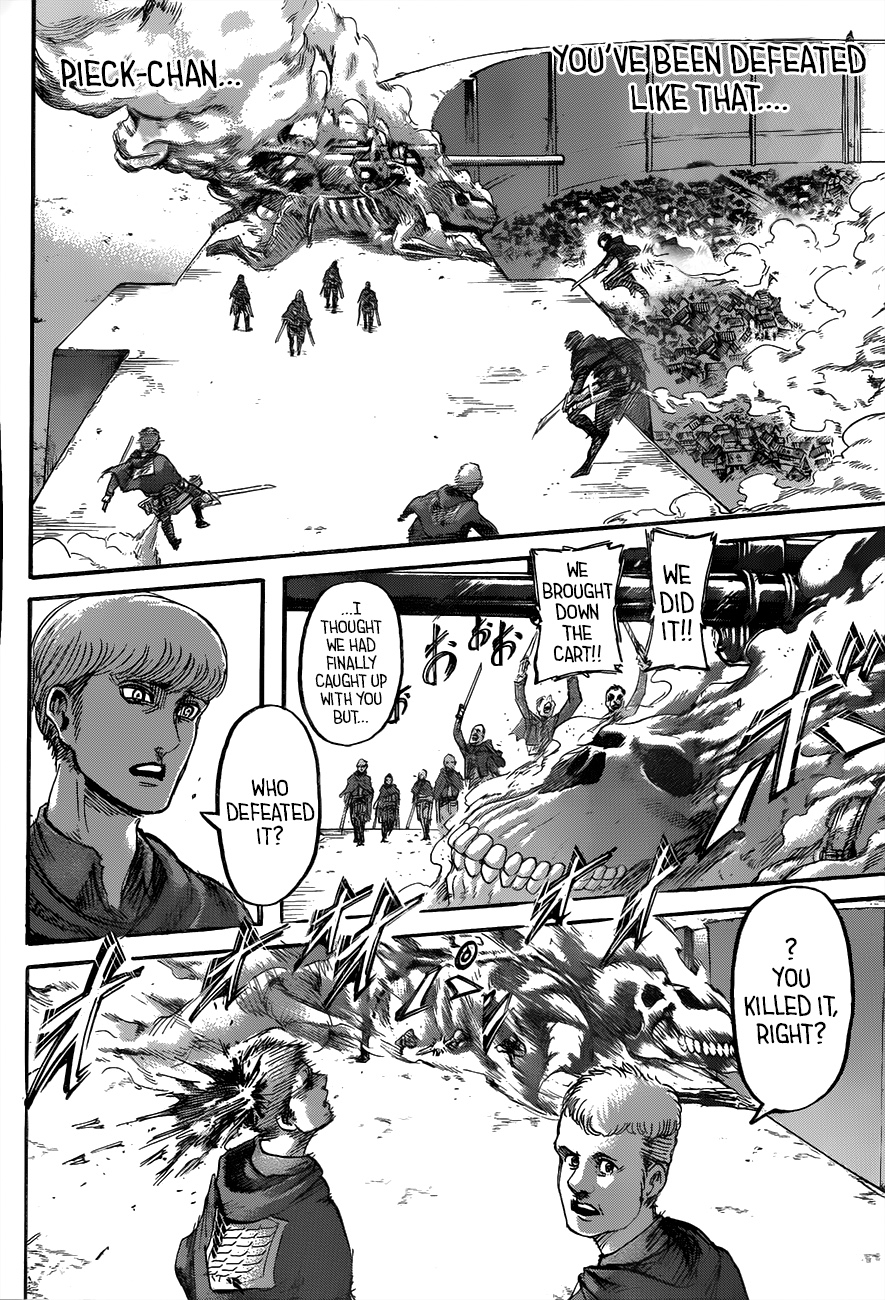 Attack on Titan manga, chapter 118, page 41 of 46