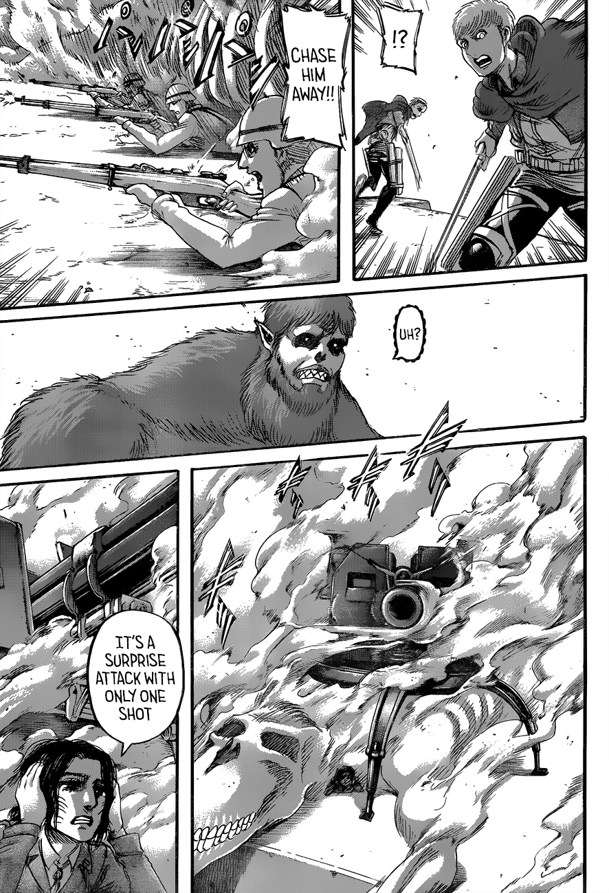 Attack on Titan manga, chapter 118, page 42 of 46
