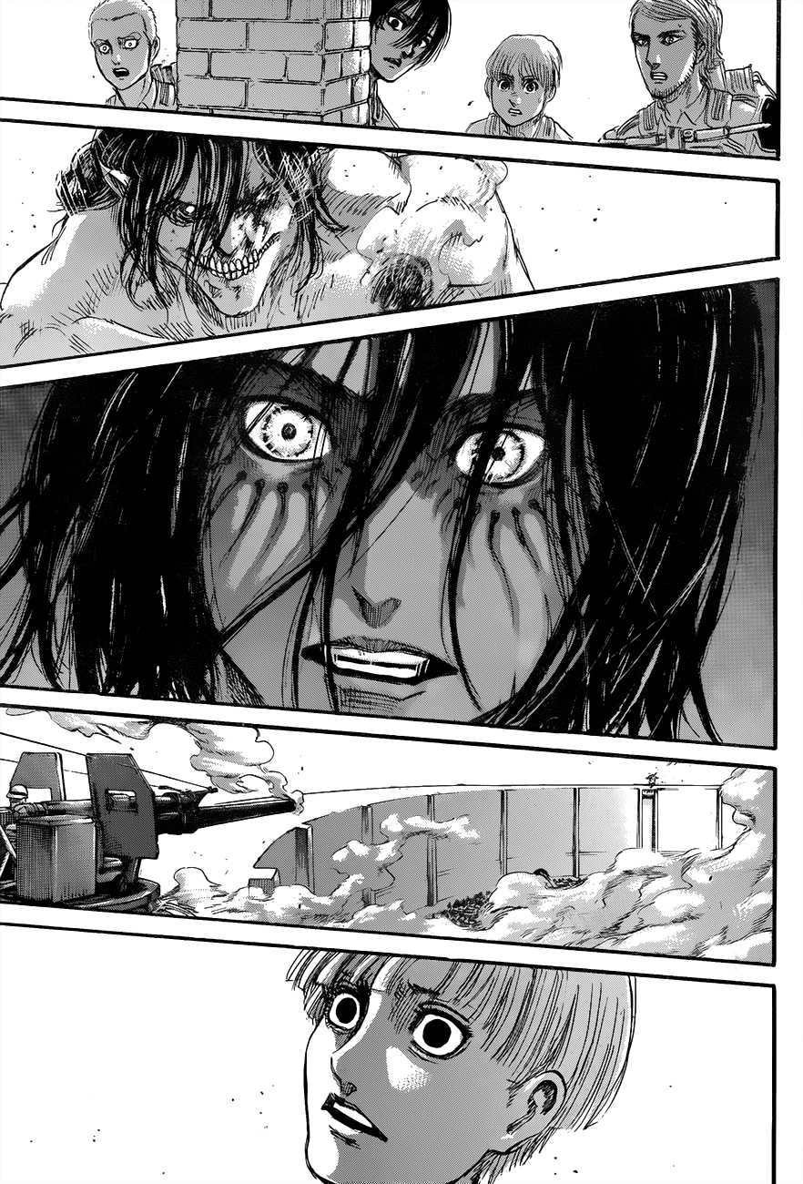 Attack on Titan manga, chapter 118, page 44 of 46