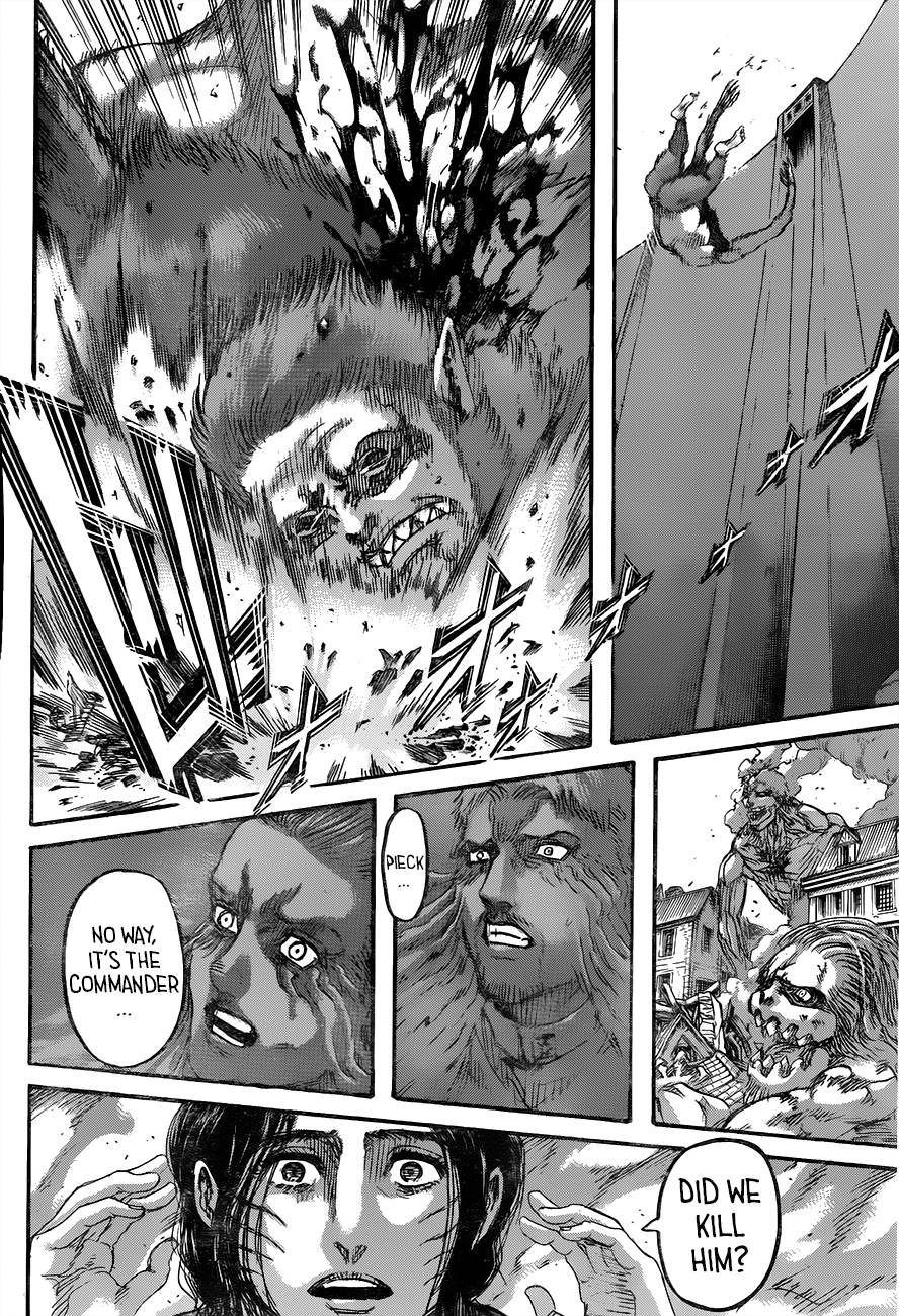 Attack on Titan manga, chapter 118, page 45 of 46