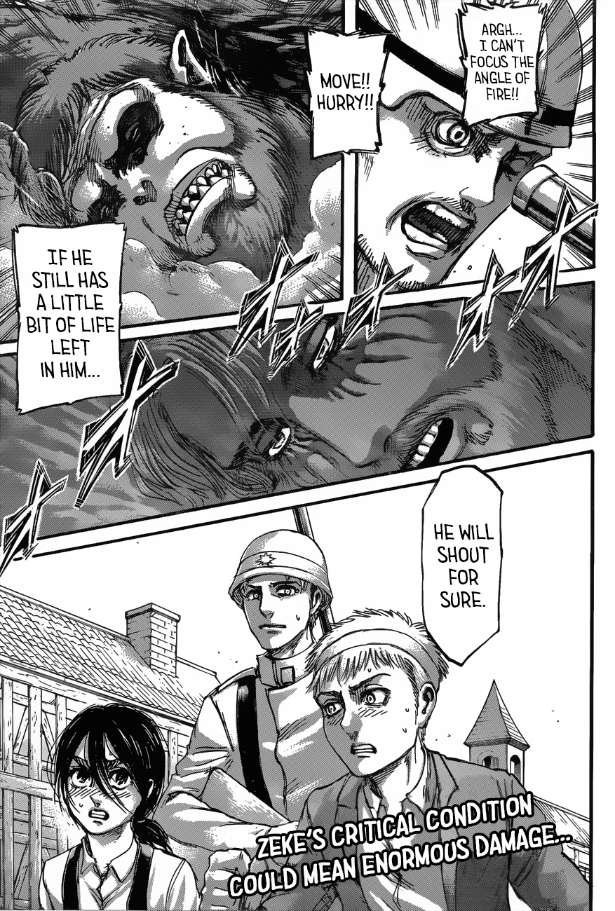 Attack on Titan manga, chapter 118, page 46 of 46