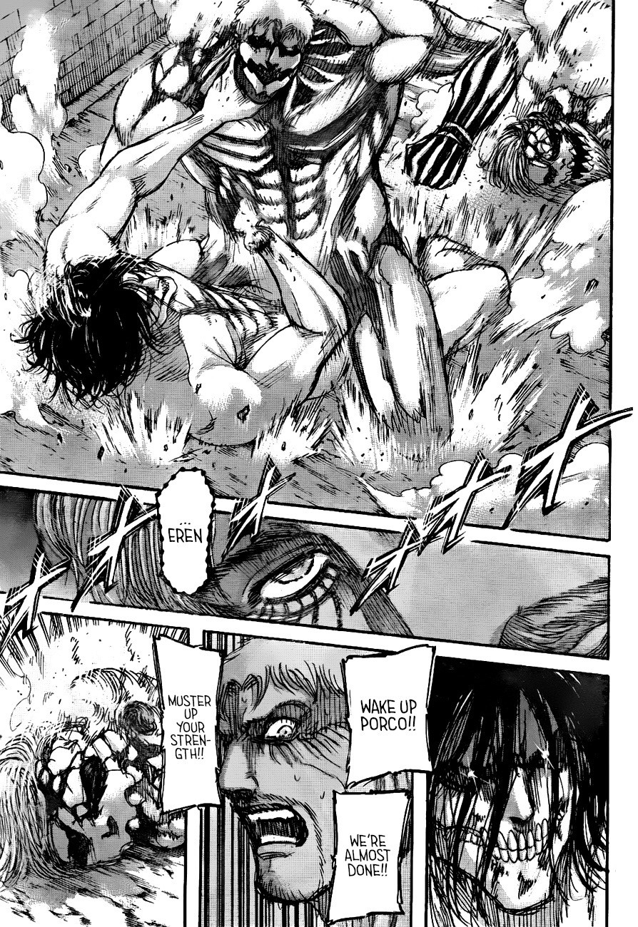 Attack on Titan Chapter 119 page 10 - Chapter 119: Big Brothers and Little Brothers