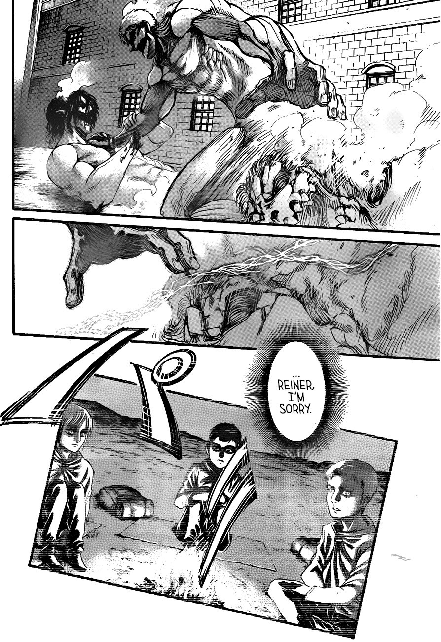 Attack on Titan Chapter 119 page 11 - Chapter 119: Big Brothers and Little Brothers