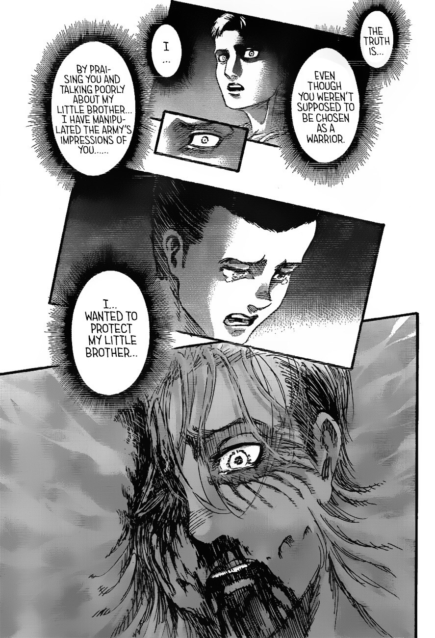 Attack on Titan Chapter 119 page 12 - Chapter 119: Big Brothers and Little Brothers