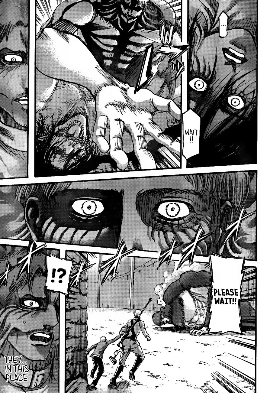 Attack on Titan Chapter 119 page 14 - Chapter 119: Big Brothers and Little Brothers