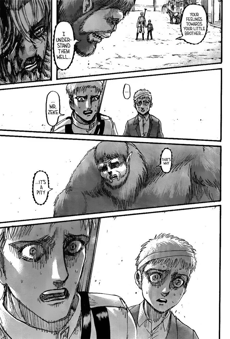 Attack on Titan Chapter 119 page 18 - Chapter 119: Big Brothers and Little Brothers