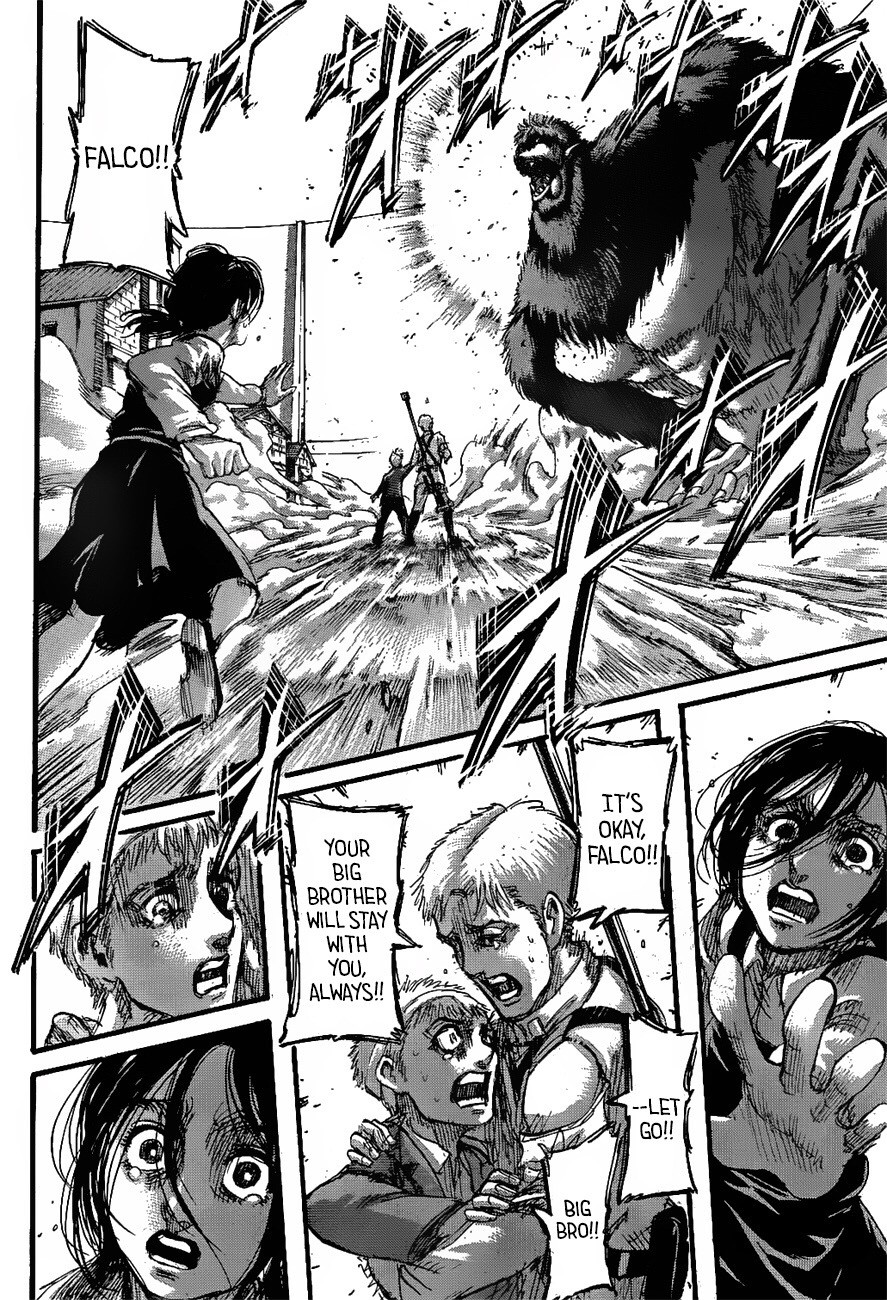 Attack on Titan Chapter 119 page 19 - Chapter 119: Big Brothers and Little Brothers
