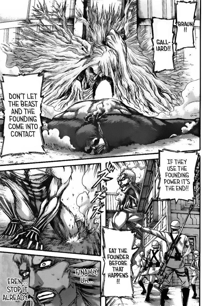 Attack on Titan Chapter 119 page 2 - Chapter 119: Big Brothers and Little Brothers