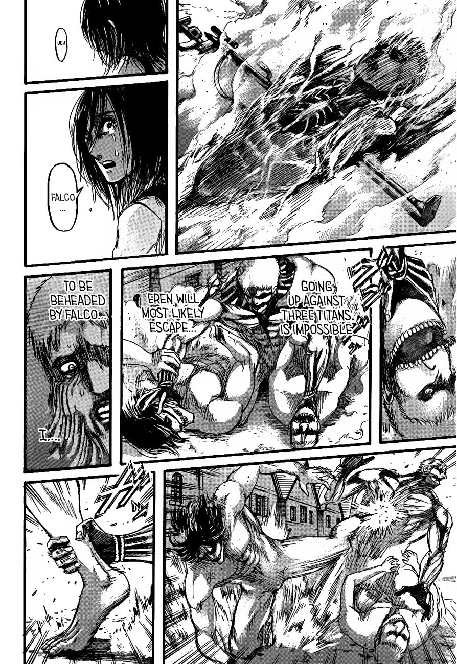 Attack on Titan Chapter 119 page 25 - Chapter 119: Big Brothers and Little Brothers