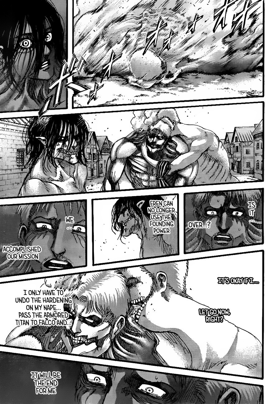 Attack on Titan Chapter 119 page 30 - Chapter 119: Big Brothers and Little Brothers