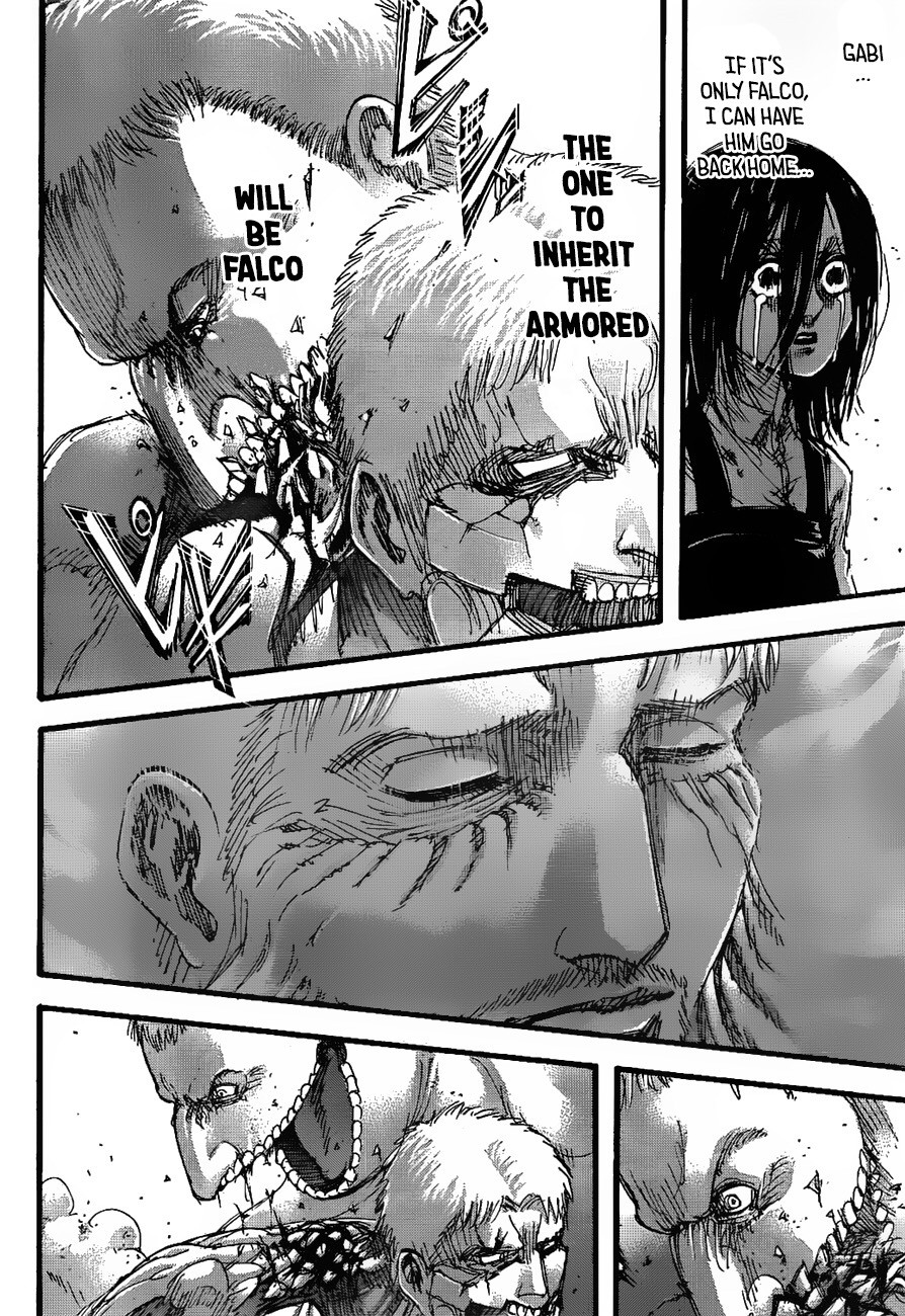 Attack on Titan Chapter 119 page 31 - Chapter 119: Big Brothers and Little Brothers