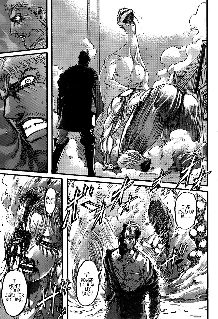 Attack on Titan Chapter 119 page 32 - Chapter 119: Big Brothers and Little Brothers