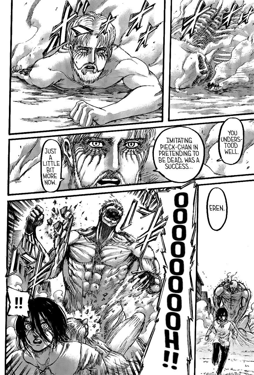 Attack on Titan Chapter 119 page 37 - Chapter 119: Big Brothers and Little Brothers