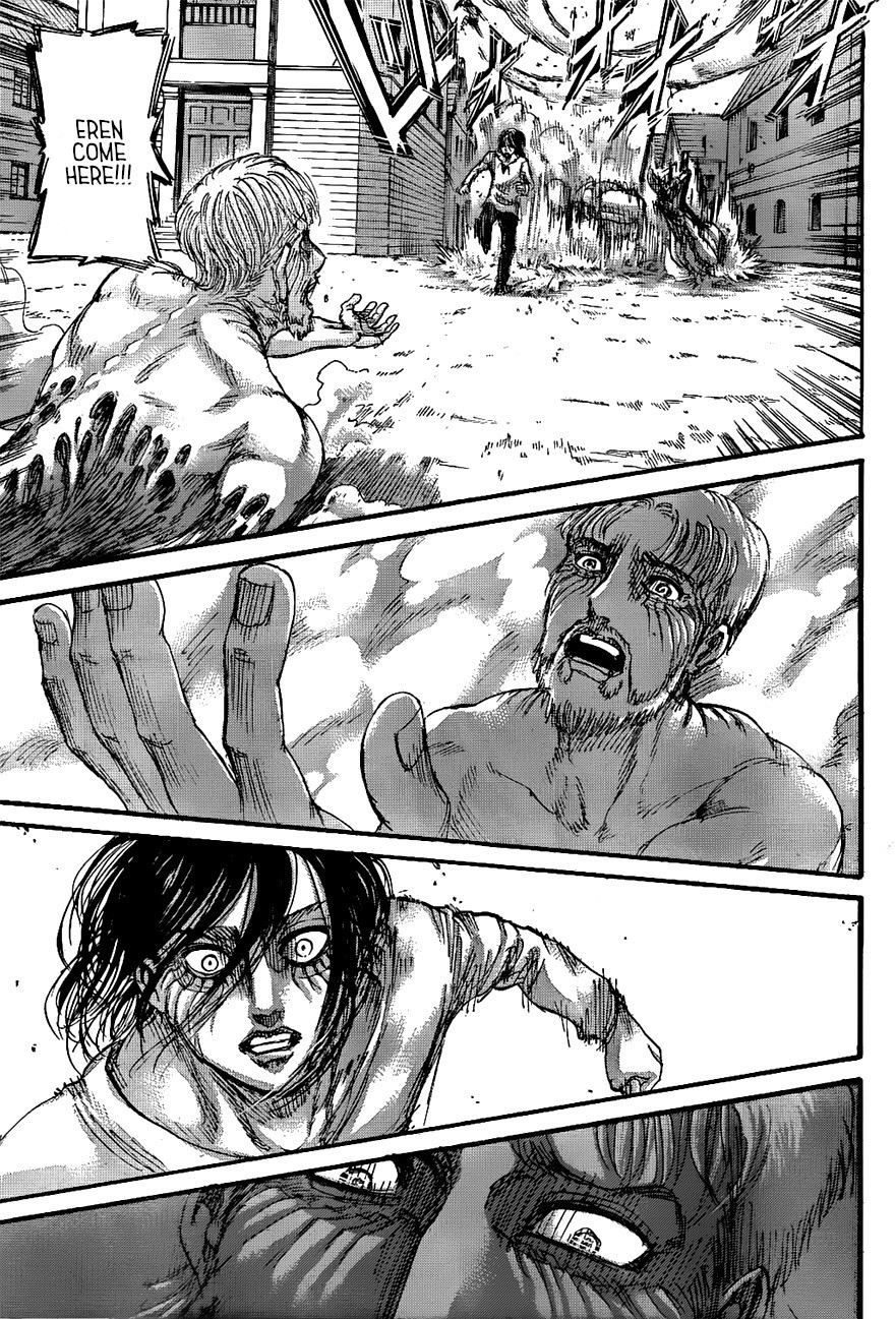 Attack on Titan Chapter 119 page 40 - Chapter 119: Big Brothers and Little Brothers
