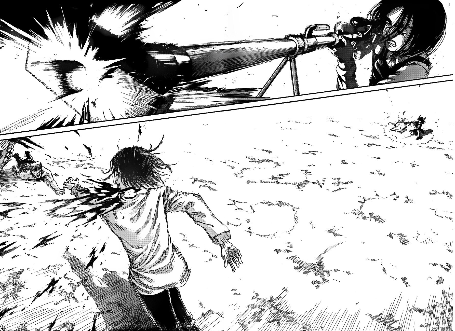 Attack on Titan Chapter 119 page 43 - Chapter 119: Big Brothers and Little Brothers