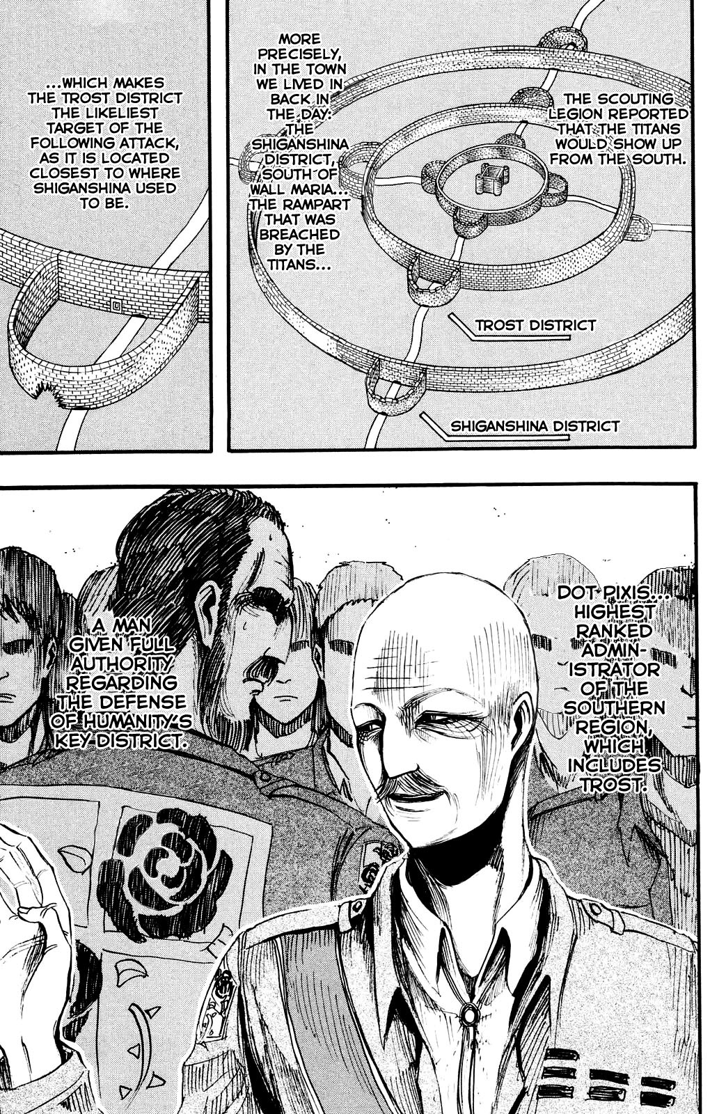 Attack on Titan manga, chapter 12, page 1 of 44