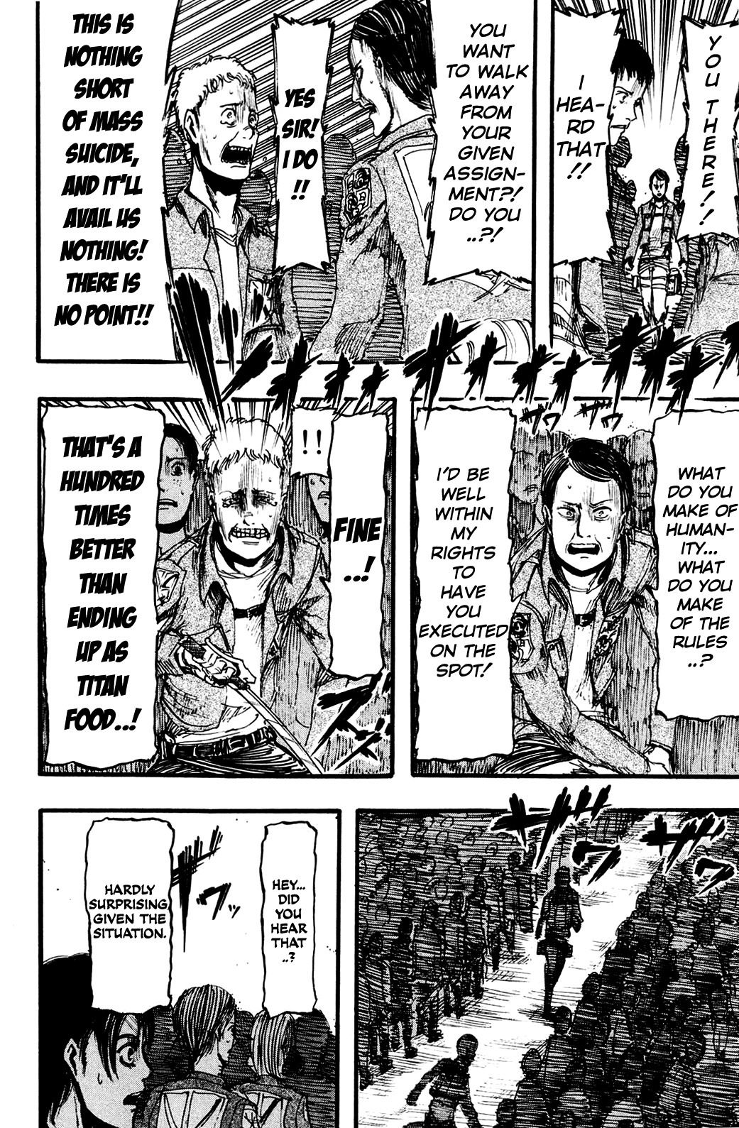 Attack on Titan manga, chapter 12, page 12 of 44