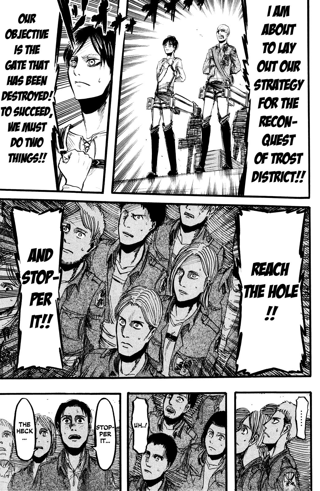 Attack on Titan manga, chapter 12, page 17 of 44
