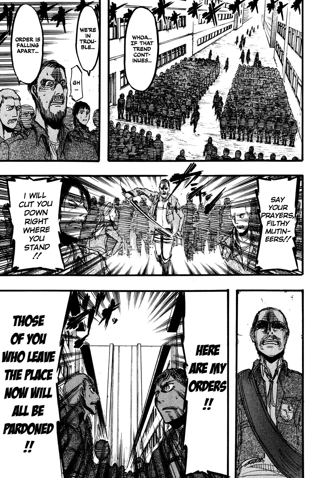 Attack on Titan manga, chapter 12, page 23 of 44