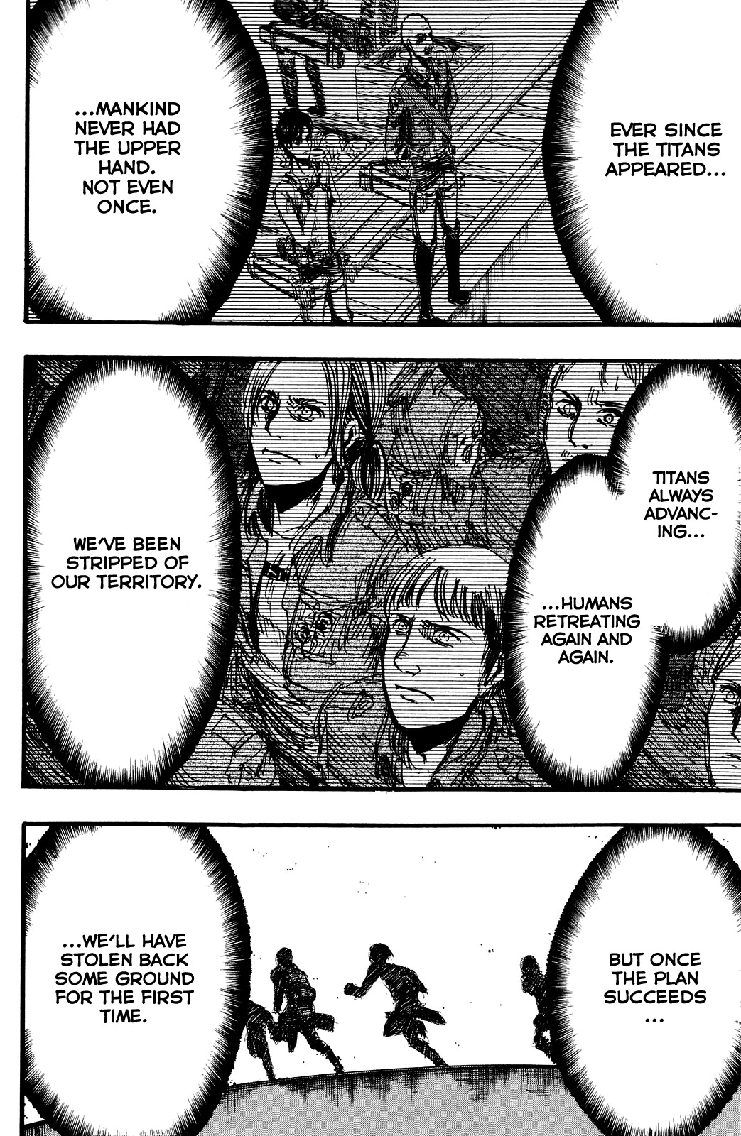 Attack on Titan manga, chapter 12, page 33 of 44