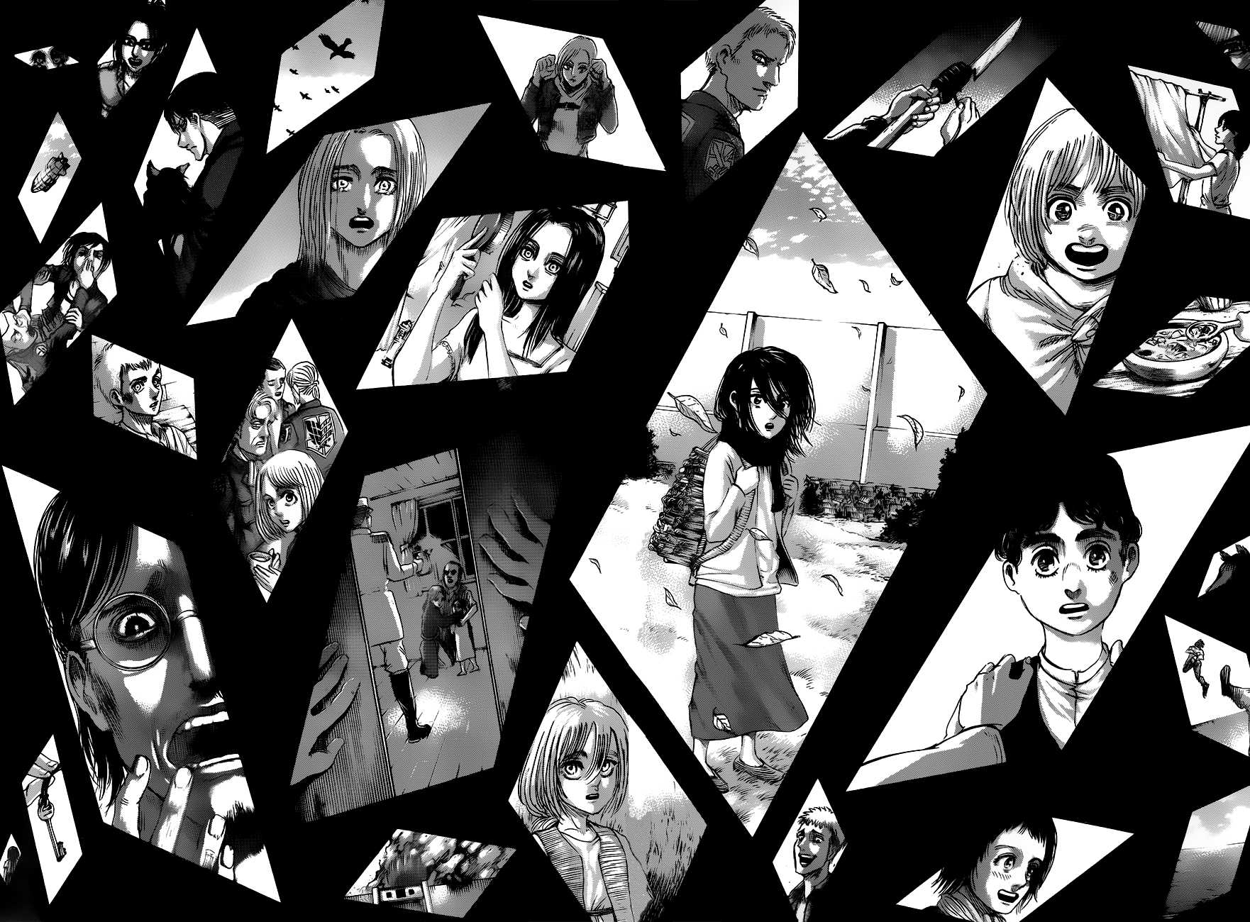 Attack on Titan manga, chapter 120, page 10 of 44
