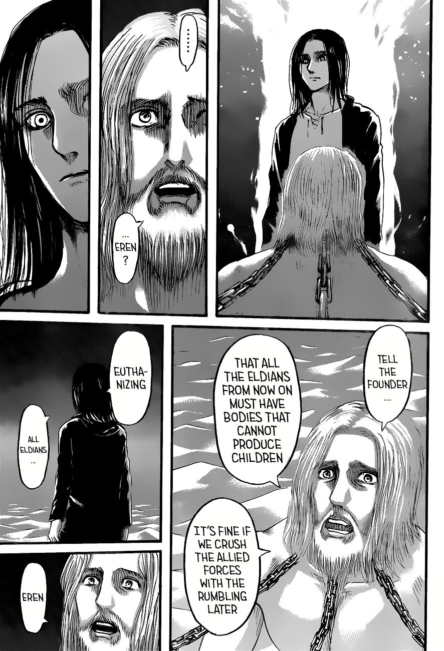 Attack on Titan manga, chapter 120, page 20 of 44