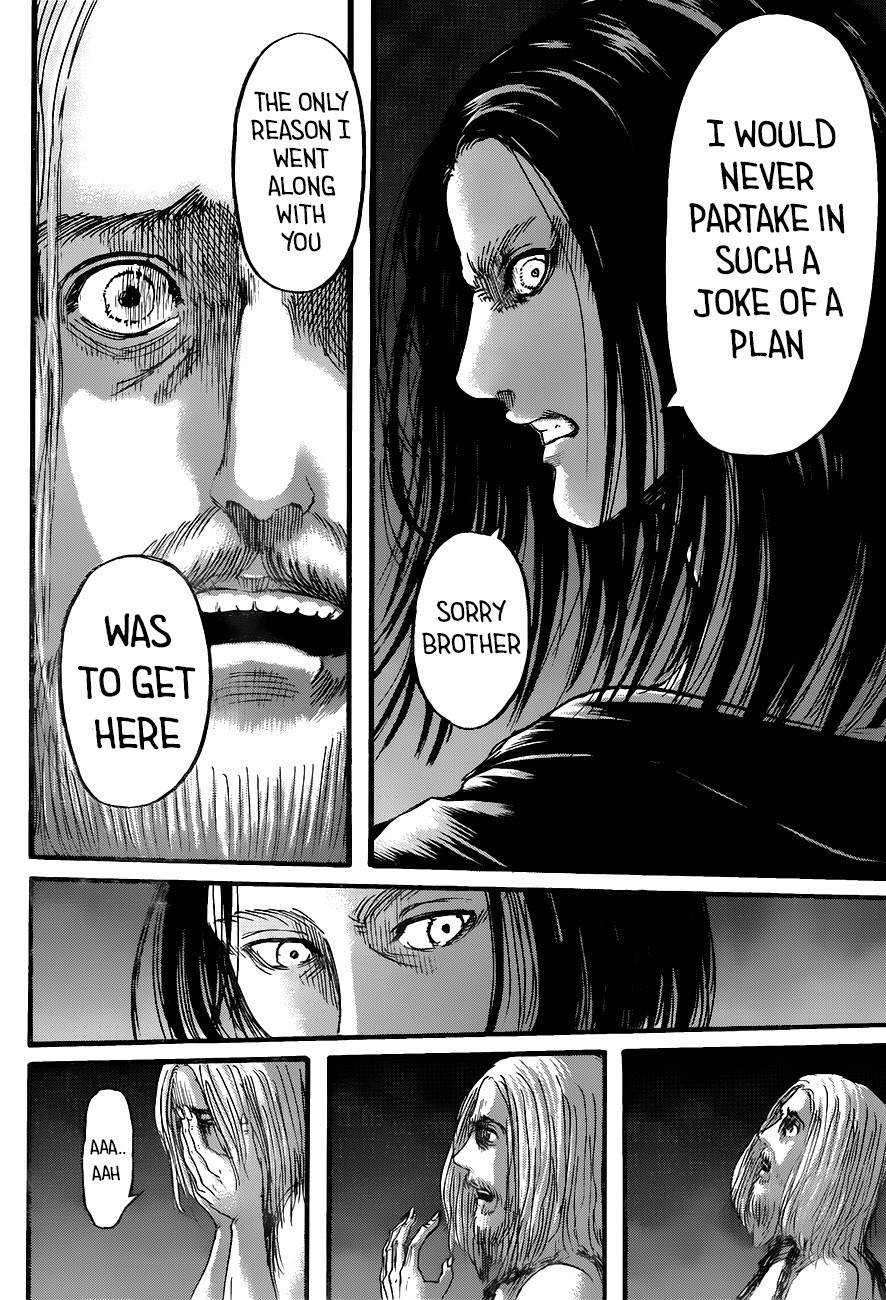 Attack on Titan manga, chapter 120, page 21 of 44