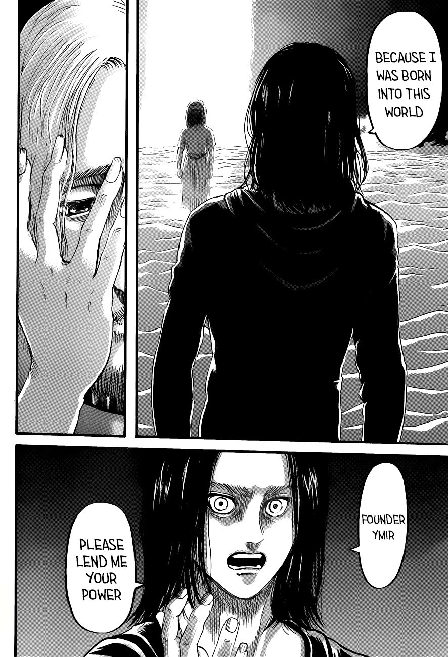 Attack on Titan manga, chapter 120, page 23 of 44