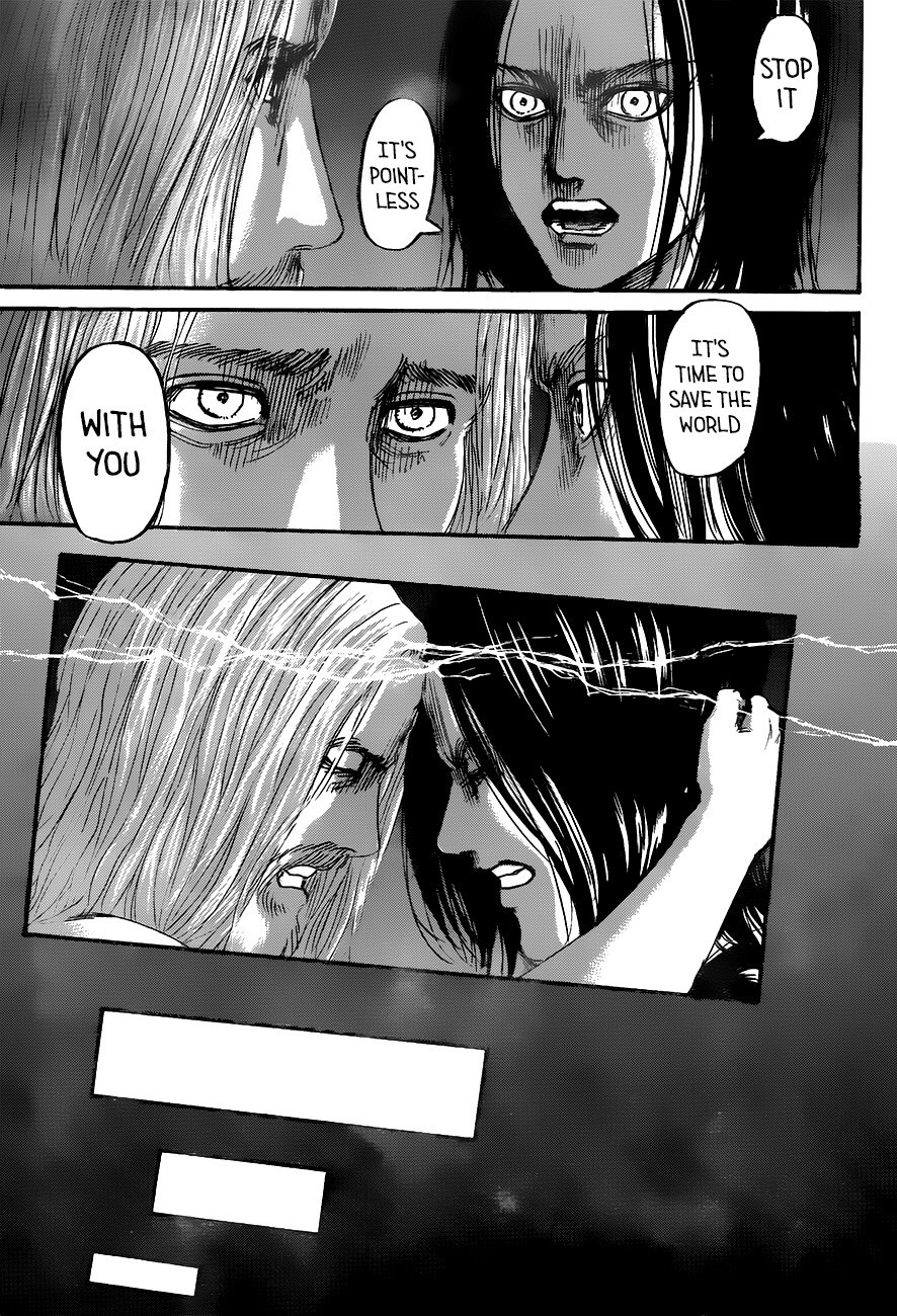 Attack on Titan manga, chapter 120, page 30 of 44
