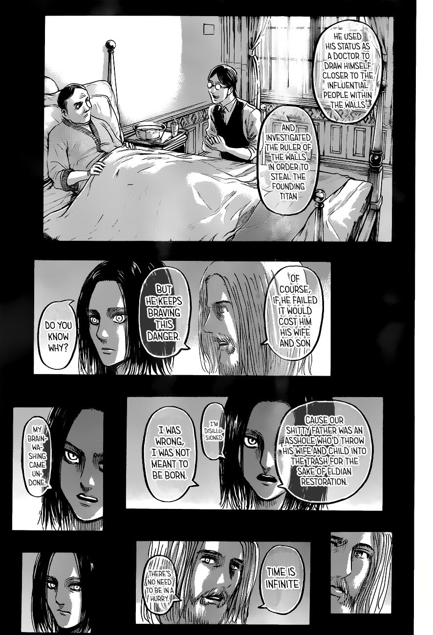 Attack on Titan manga, chapter 120, page 36 of 44