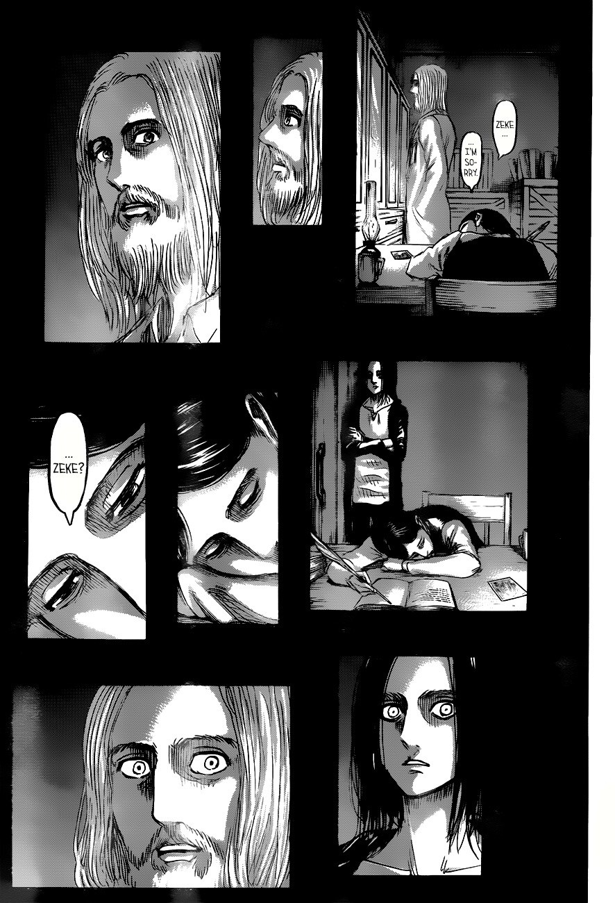 Attack on Titan manga, chapter 120, page 42 of 44