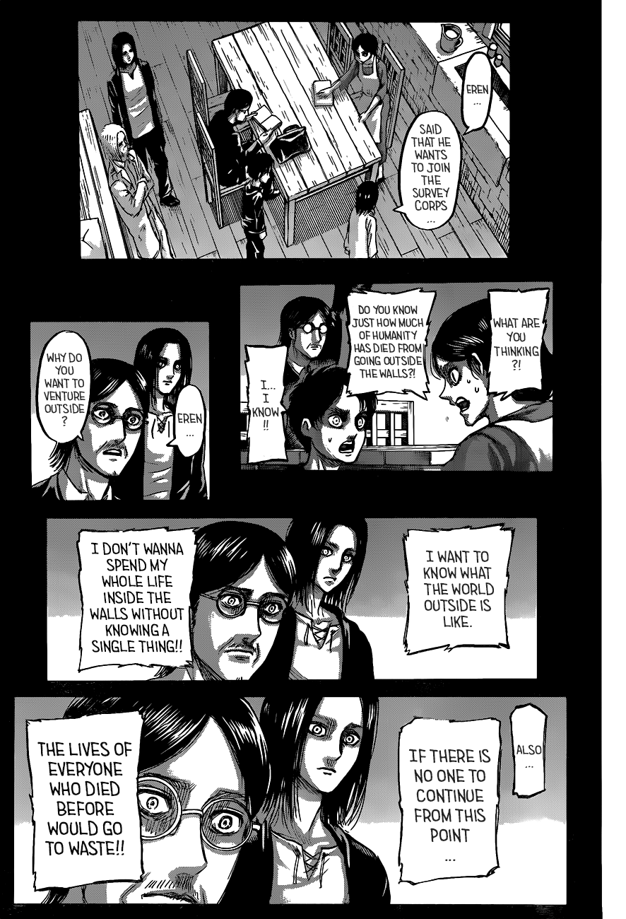Attack on Titan manga, chapter 121, page 10 of 45