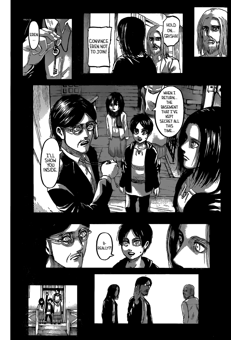 Attack on Titan manga, chapter 121, page 11 of 45