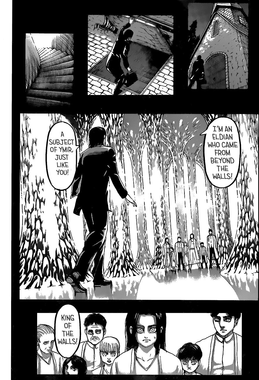 Attack on Titan manga, chapter 121, page 13 of 45