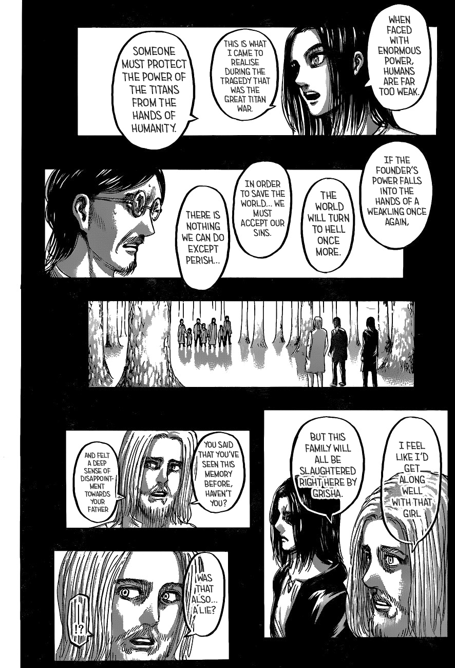 Attack on Titan manga, chapter 121, page 15 of 45