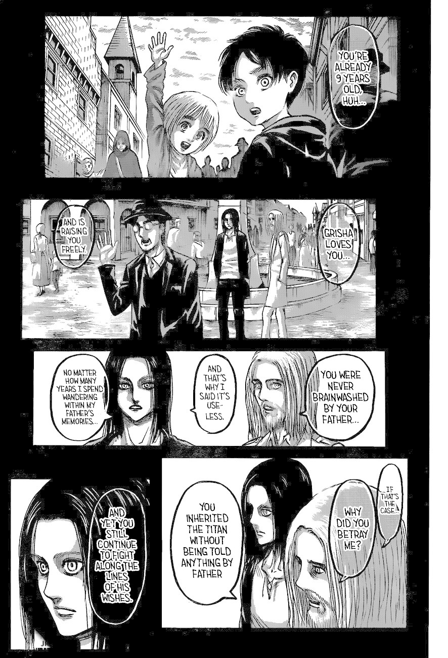 Attack on Titan manga, chapter 121, page 2 of 45