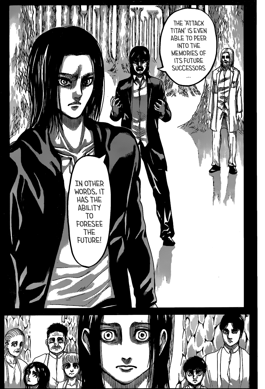 Attack on Titan manga, chapter 121, page 20 of 45